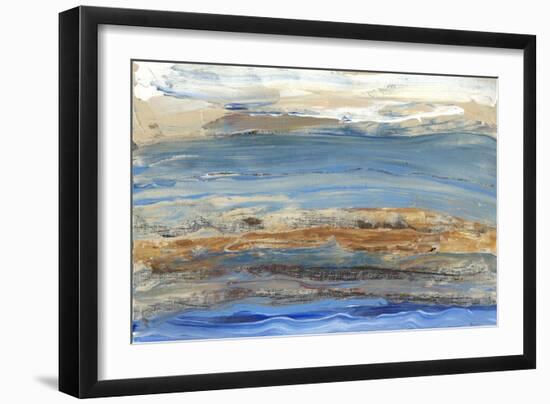 Indigo Currents II-Alicia Ludwig-Framed Art Print