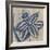 Indigo Daffodil-Chariklia Zarris-Framed Art Print