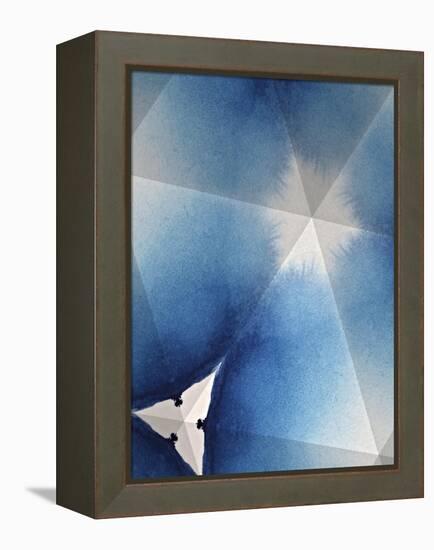 Indigo Daydream I-Renee W. Stramel-Framed Stretched Canvas