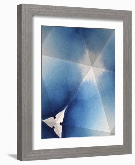 Indigo Daydream I-Renee W. Stramel-Framed Art Print