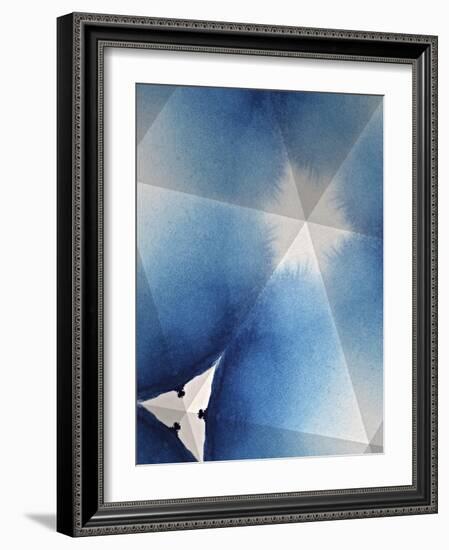 Indigo Daydream I-Renee W. Stramel-Framed Art Print