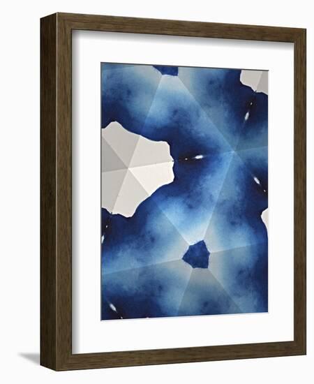 Indigo Daydream III-Renee W^ Stramel-Framed Art Print