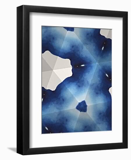 Indigo Daydream III-Renee W^ Stramel-Framed Art Print