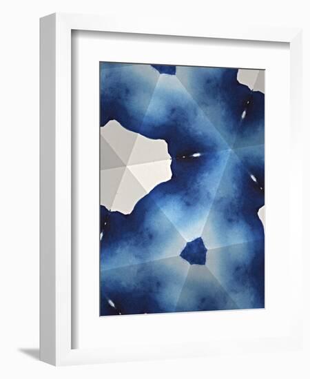 Indigo Daydream III-Renee W^ Stramel-Framed Art Print