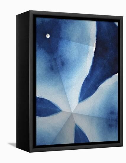 Indigo Daydream V-Renee W. Stramel-Framed Stretched Canvas