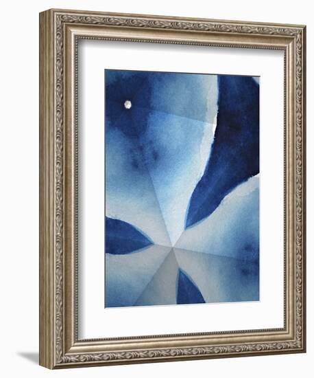 Indigo Daydream V-Renee W. Stramel-Framed Art Print