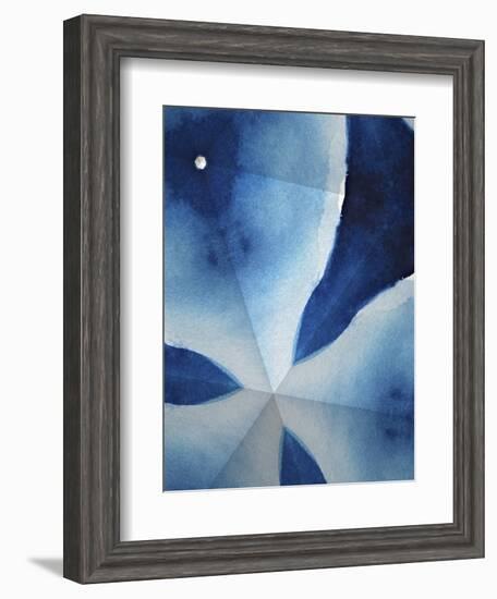 Indigo Daydream V-Renee W. Stramel-Framed Art Print