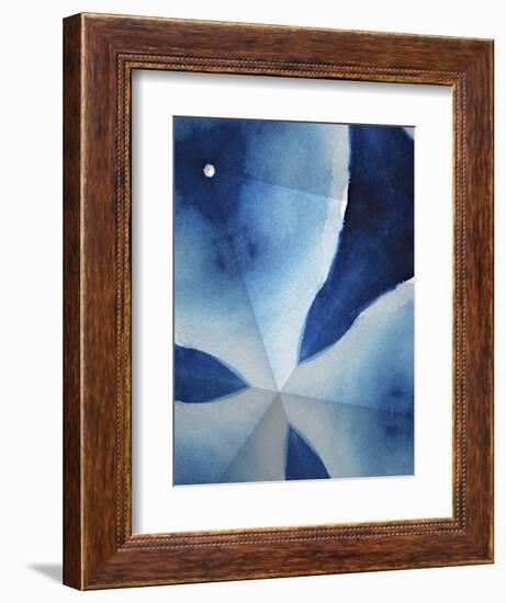 Indigo Daydream V-Renee W. Stramel-Framed Art Print