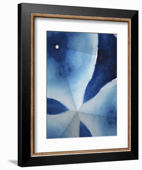 Indigo Daydream V-Renee W. Stramel-Framed Art Print