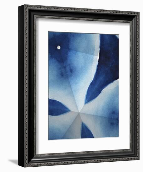 Indigo Daydream V-Renee W. Stramel-Framed Art Print