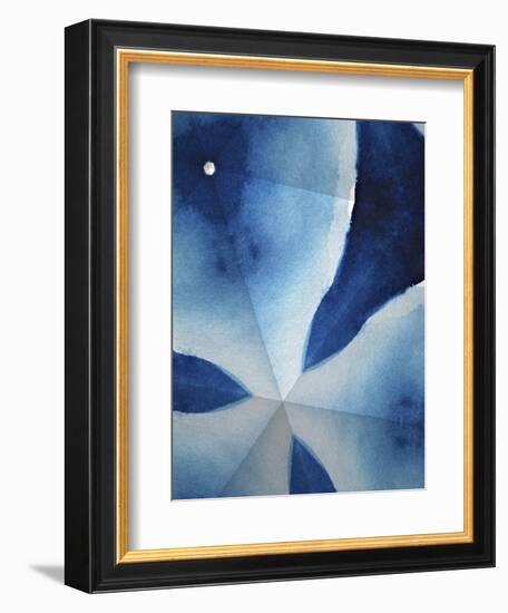 Indigo Daydream V-Renee W. Stramel-Framed Art Print