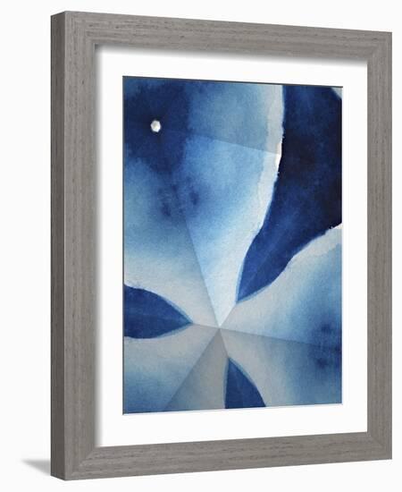 Indigo Daydream V-Renee W. Stramel-Framed Art Print