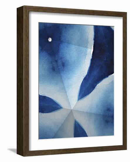 Indigo Daydream V-Renee W. Stramel-Framed Art Print