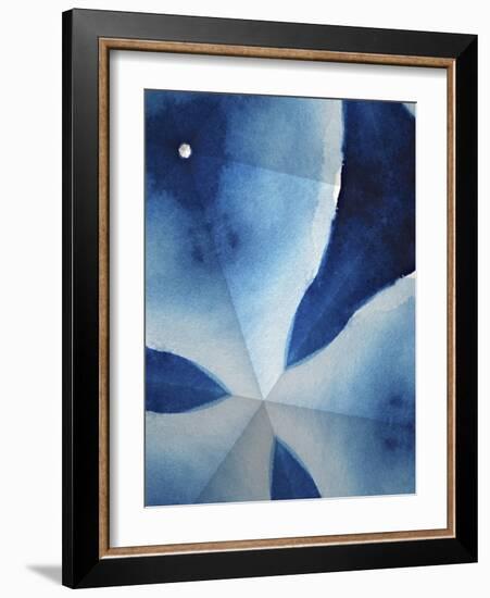 Indigo Daydream V-Renee W. Stramel-Framed Art Print