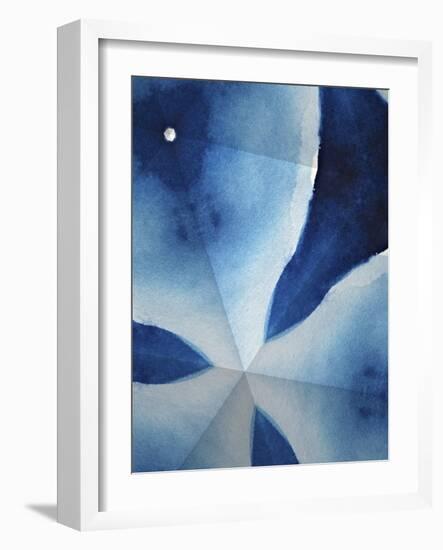 Indigo Daydream V-Renee W. Stramel-Framed Art Print