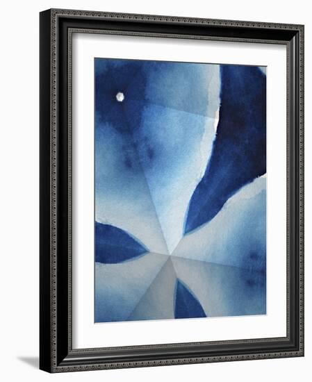 Indigo Daydream V-Renee W. Stramel-Framed Art Print