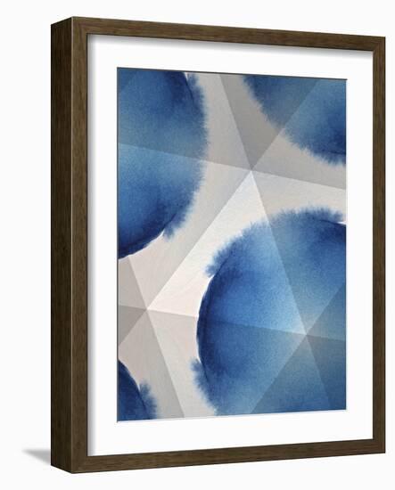 Indigo Daydream VI-Renee W. Stramel-Framed Art Print