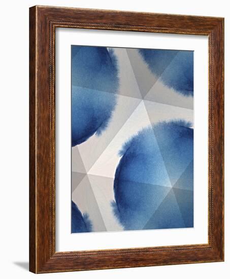 Indigo Daydream VI-Renee W. Stramel-Framed Art Print