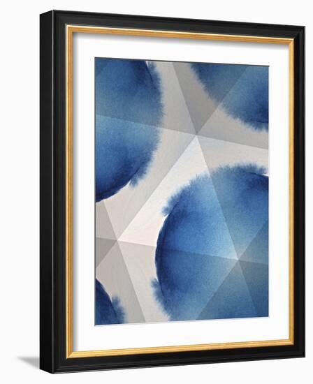 Indigo Daydream VI-Renee W. Stramel-Framed Art Print