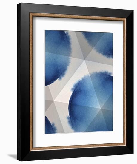 Indigo Daydream VI-Renee W. Stramel-Framed Art Print