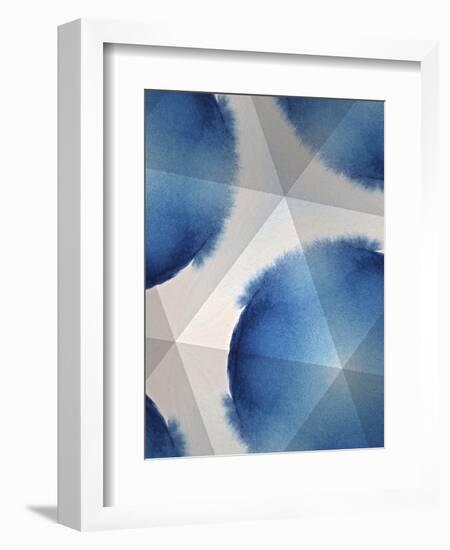 Indigo Daydream VI-Renee W. Stramel-Framed Art Print