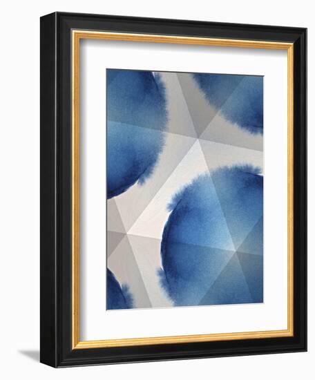 Indigo Daydream VI-Renee W. Stramel-Framed Art Print