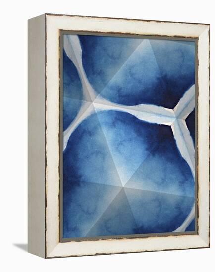 Indigo Daydream VII-Renee W. Stramel-Framed Stretched Canvas