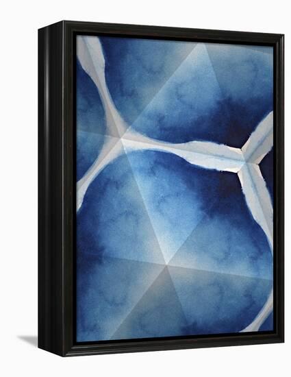 Indigo Daydream VII-Renee W. Stramel-Framed Stretched Canvas