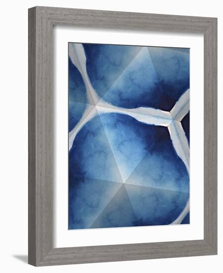 Indigo Daydream VII-Renee W. Stramel-Framed Art Print