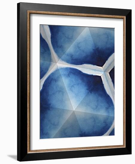 Indigo Daydream VII-Renee W. Stramel-Framed Art Print