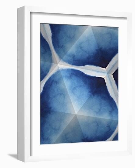 Indigo Daydream VII-Renee W. Stramel-Framed Art Print