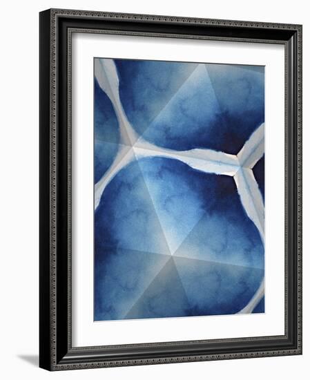 Indigo Daydream VII-Renee W. Stramel-Framed Art Print