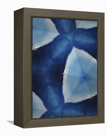 Indigo Daydream VIII-Renee W^ Stramel-Framed Stretched Canvas