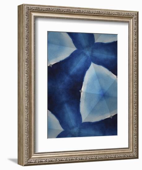 Indigo Daydream VIII-Renee W^ Stramel-Framed Art Print