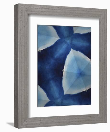 Indigo Daydream VIII-Renee W^ Stramel-Framed Art Print