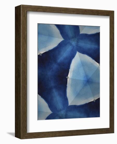 Indigo Daydream VIII-Renee W^ Stramel-Framed Art Print