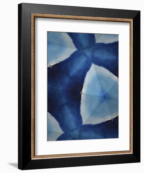 Indigo Daydream VIII-Renee W^ Stramel-Framed Art Print