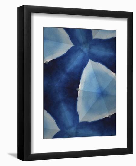 Indigo Daydream VIII-Renee W^ Stramel-Framed Art Print