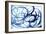 Indigo Dreams-Susan Bryant-Framed Art Print