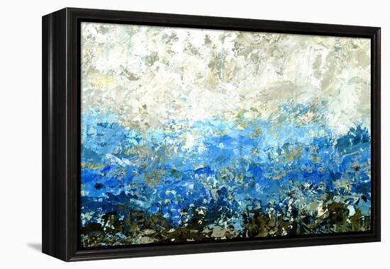 Indigo Equation-Jack Roth-Framed Stretched Canvas