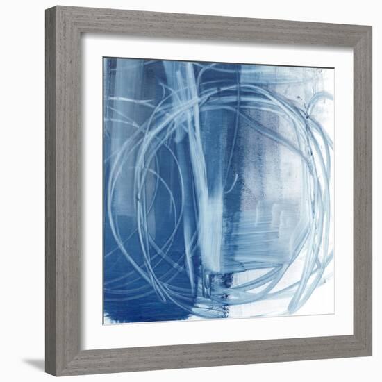 Indigo Expression III-Ethan Harper-Framed Art Print