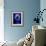 Indigo Fairy-Julie Fain-Framed Art Print displayed on a wall