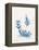 Indigo Fern I-Gwendolyn Babbitt-Framed Stretched Canvas