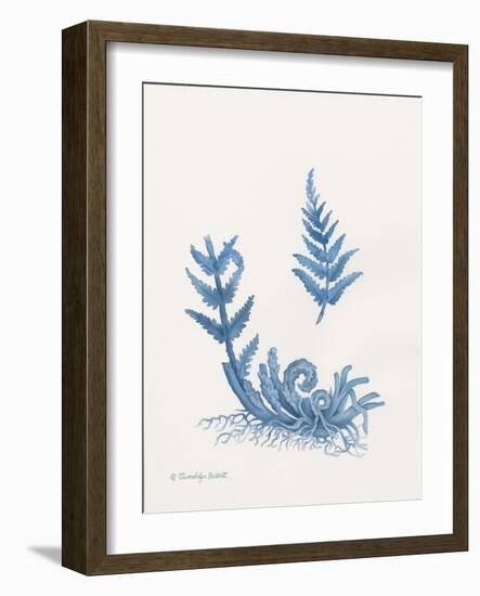 Indigo Fern I-Gwendolyn Babbitt-Framed Art Print