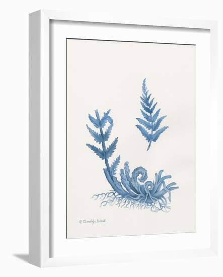 Indigo Fern I-Gwendolyn Babbitt-Framed Art Print