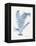 Indigo Fern III-Gwendolyn Babbitt-Framed Stretched Canvas