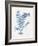 Indigo Fern III-Gwendolyn Babbitt-Framed Art Print