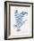 Indigo Fern III-Gwendolyn Babbitt-Framed Art Print