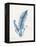 Indigo Fern IV-Gwendolyn Babbitt-Framed Stretched Canvas