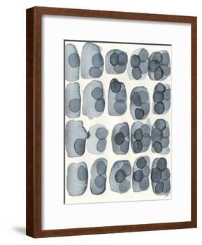 Indigo Five-Nikki Galapon-Framed Art Print